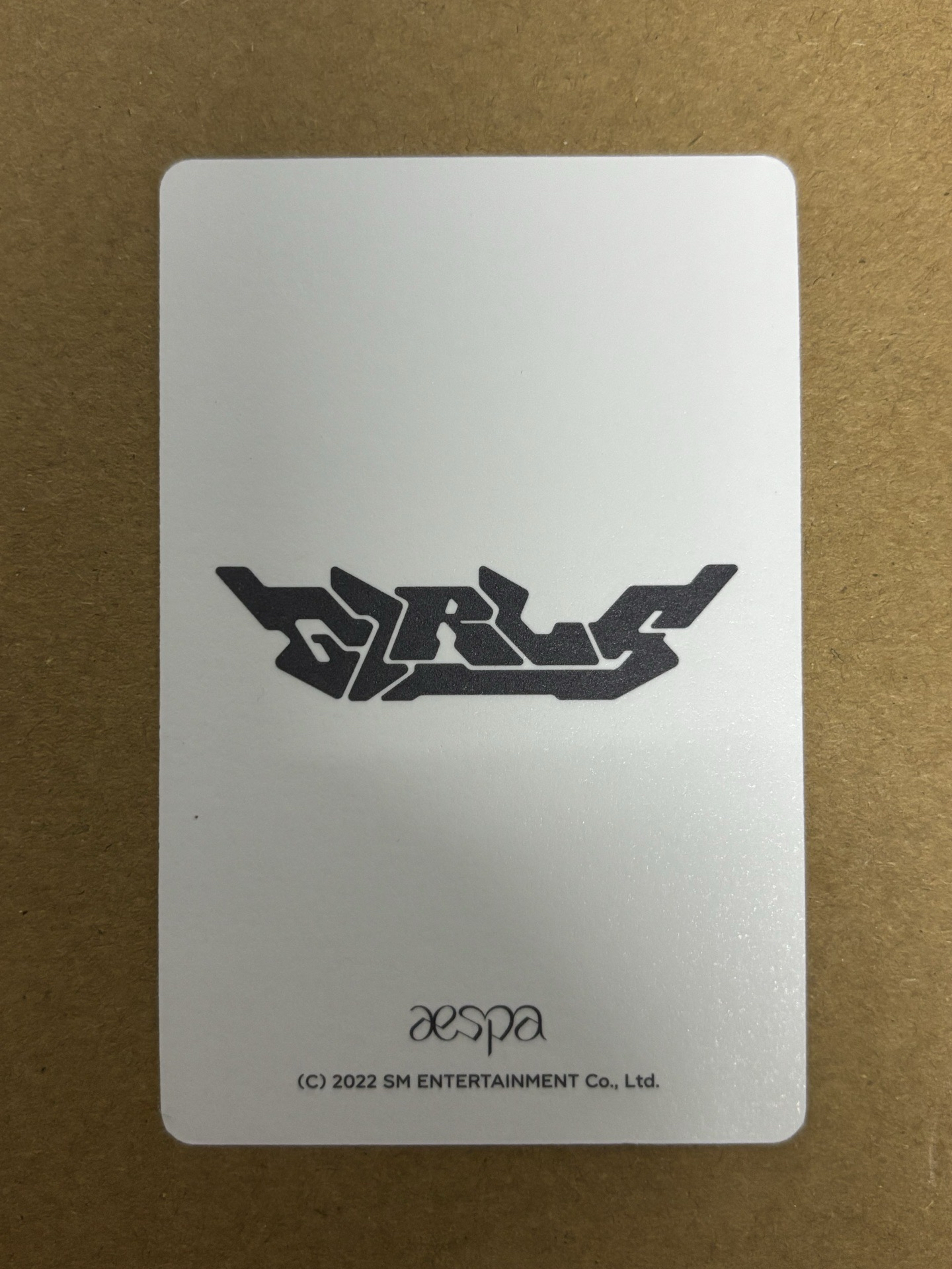 aespa 團卡 Girls 周邊卡 卡貼團 團-06