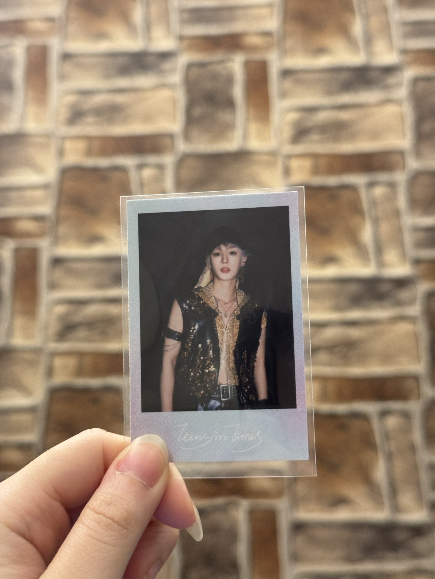 丁程鑫 SR拍立得