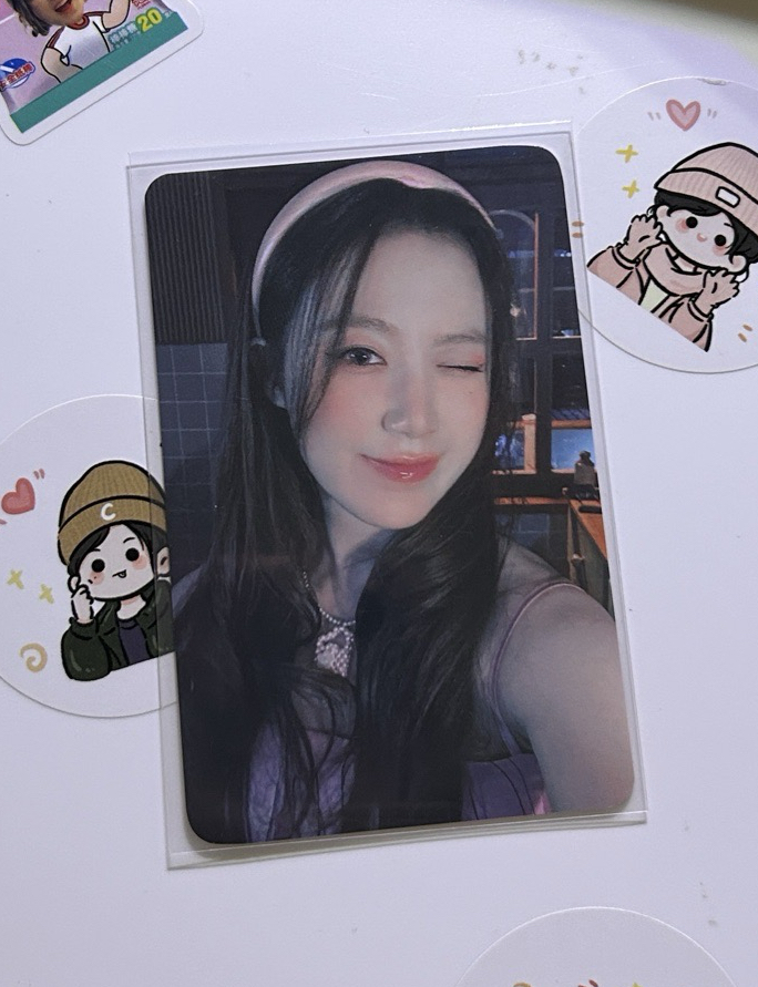 I feel wm 1.0 特典卡 水蜜桃刷