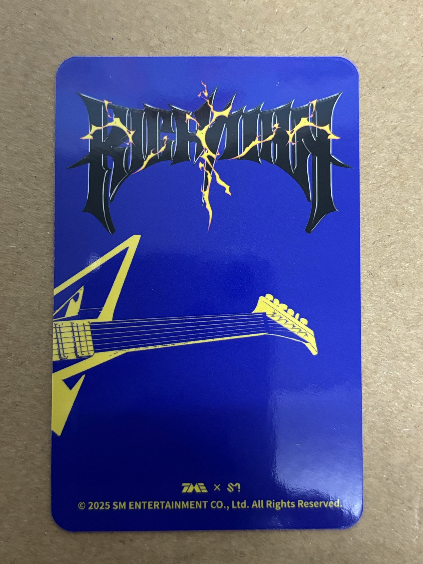 aespa CP卡 Rich Man QQ音樂 星光卡 二星冬吉雙人卡 團-07