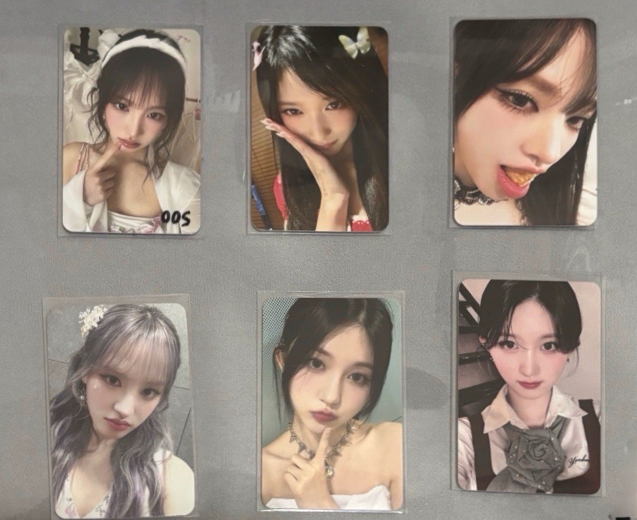 [代友開競標] IVE 小卡6張