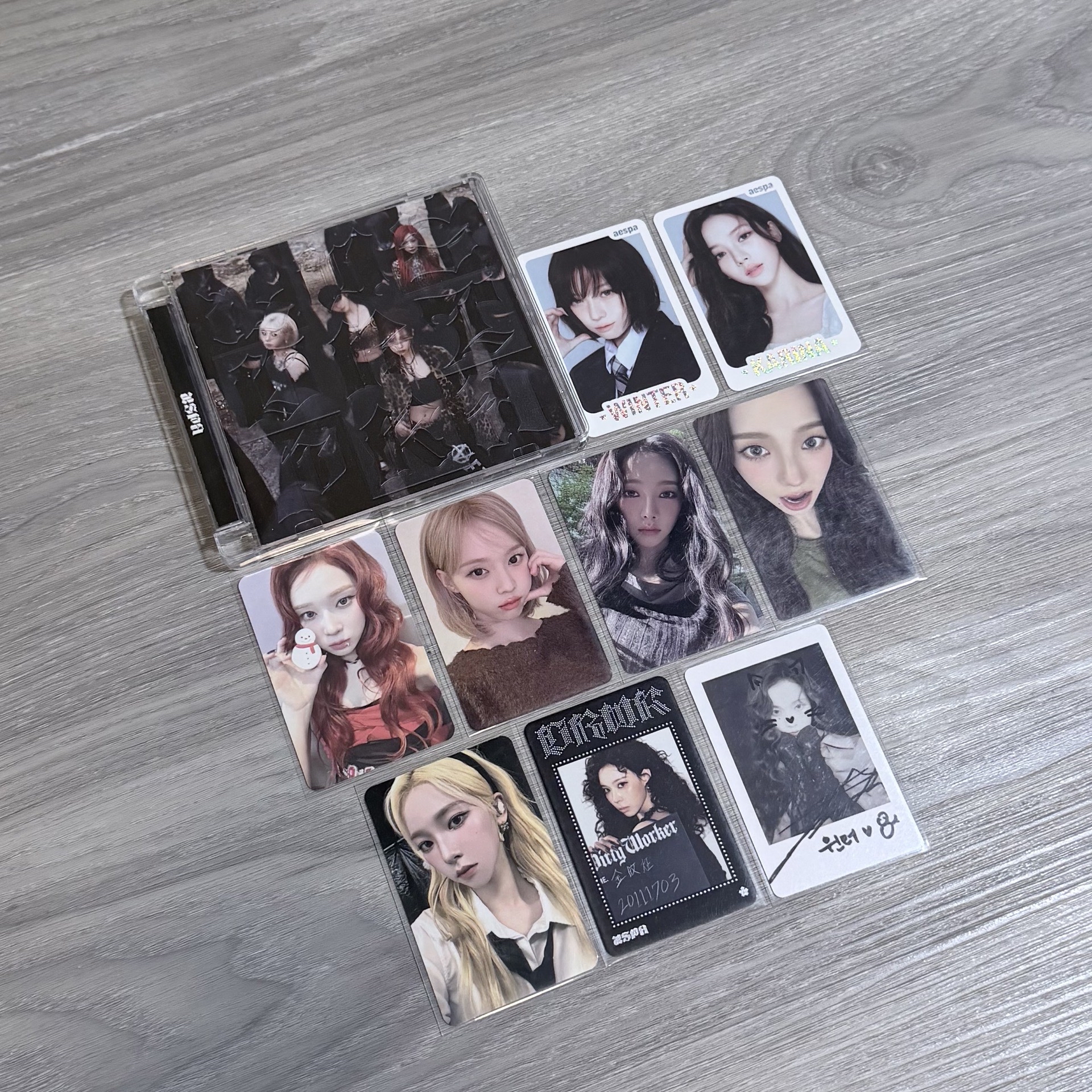 aespa 空專/特典/小卡