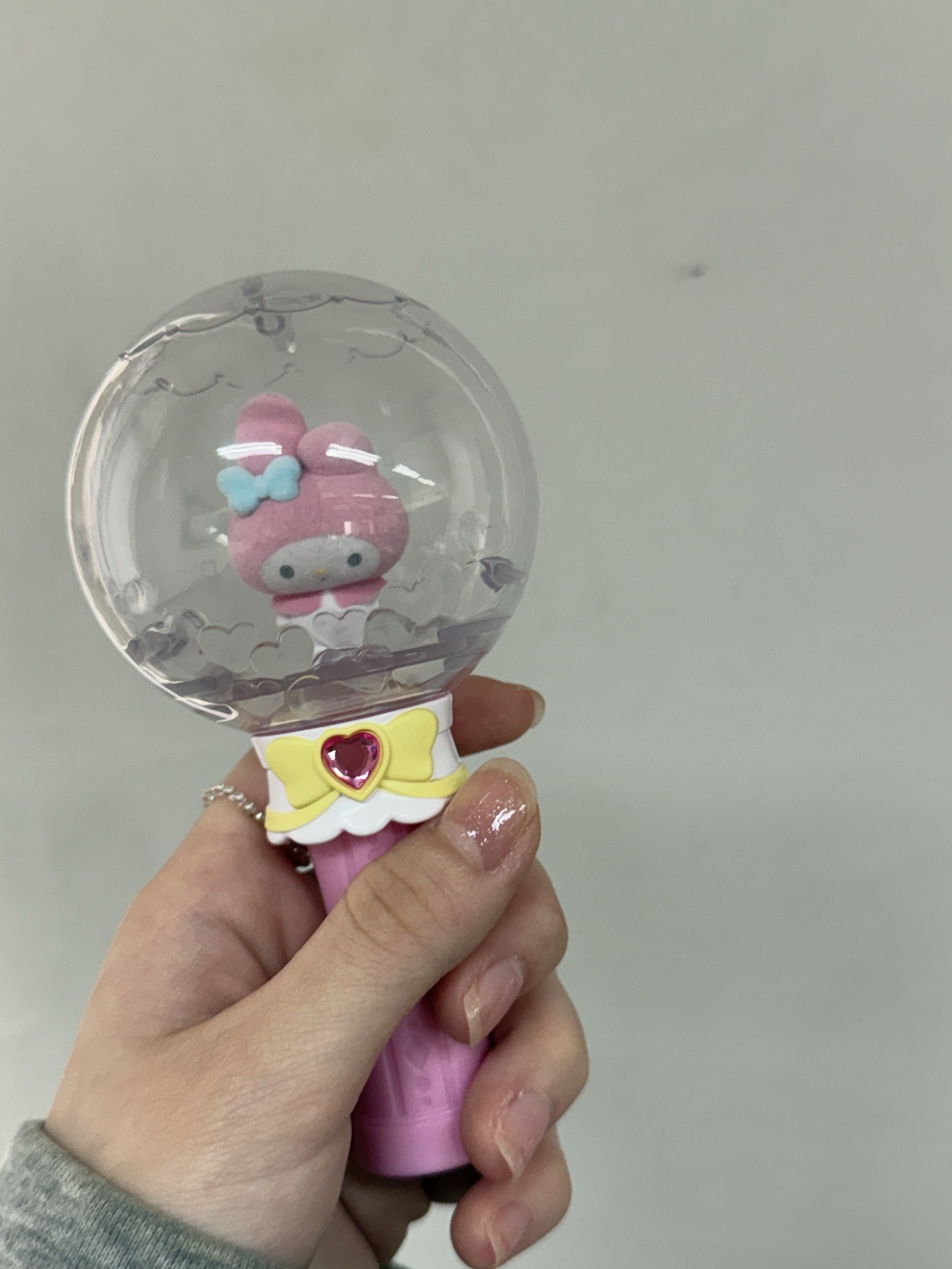 美樂蒂扭蛋魔法棒+植絨小公仔