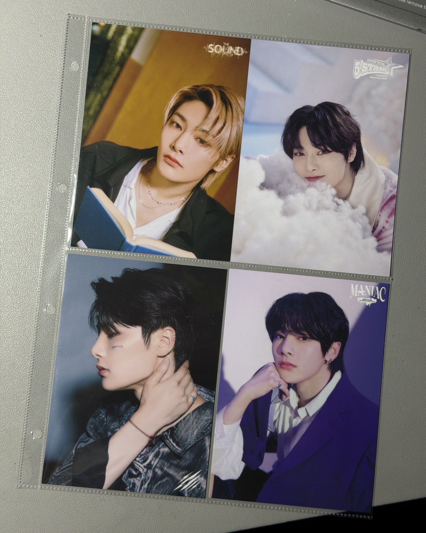 Straykids 明信片 李旻浩 梁精寅