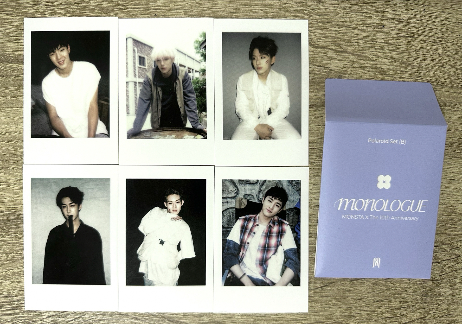 MONSTA X 10週年快閃店 拍立得 B版