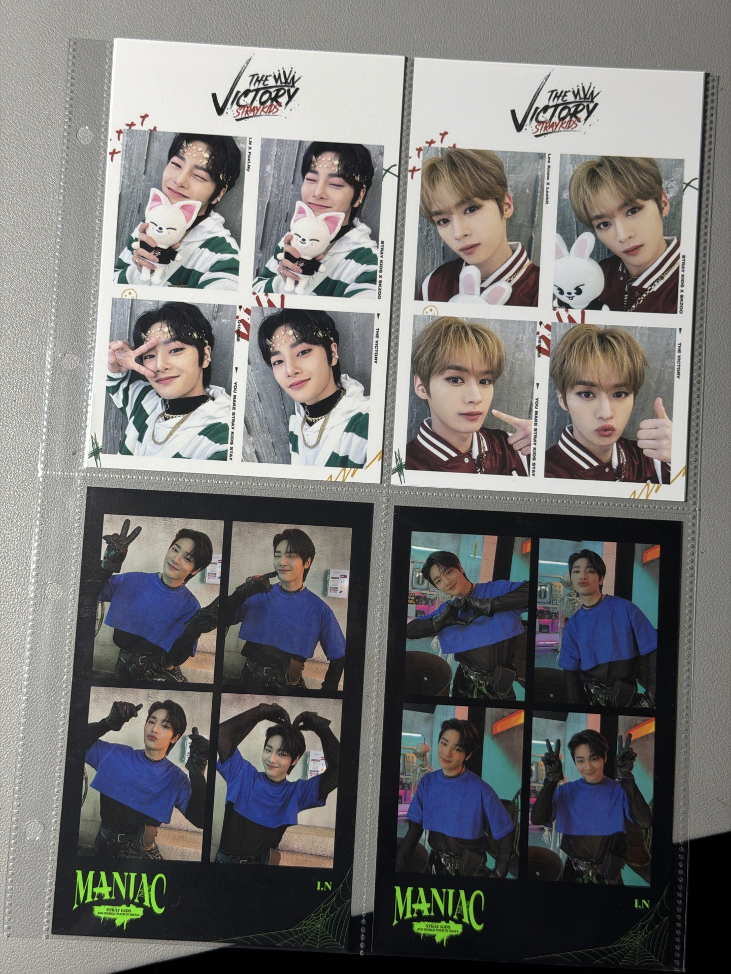 Straykids 人生四宮格 李旻浩 梁精寅