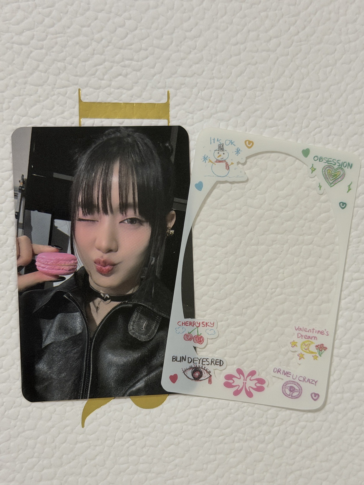 i-dle 米妮 K4飲料卡附透卡