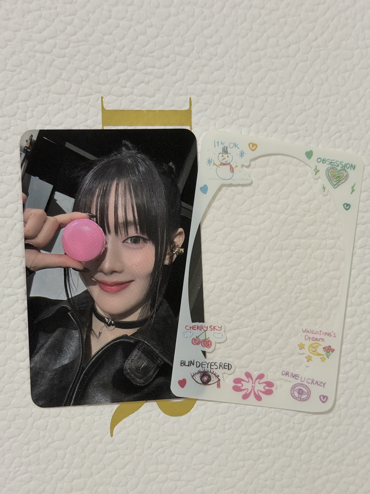 i-dle 米妮 K4飲料卡附透卡