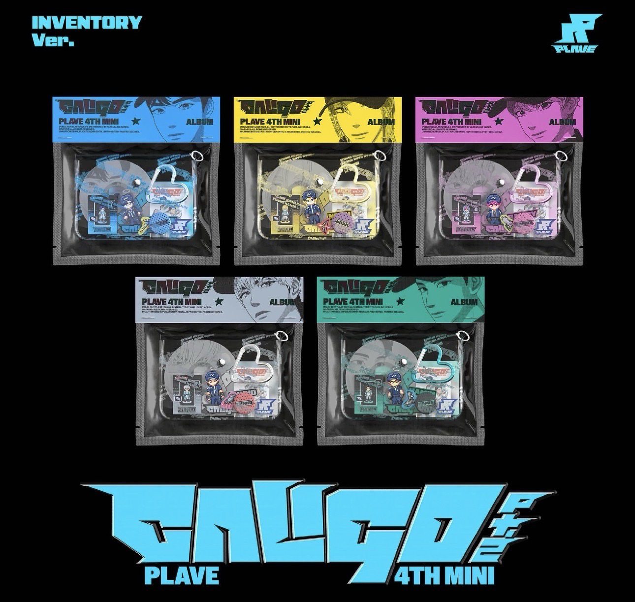 PLAVE 迷4 INVENTORY Ver. 未拆專無特典