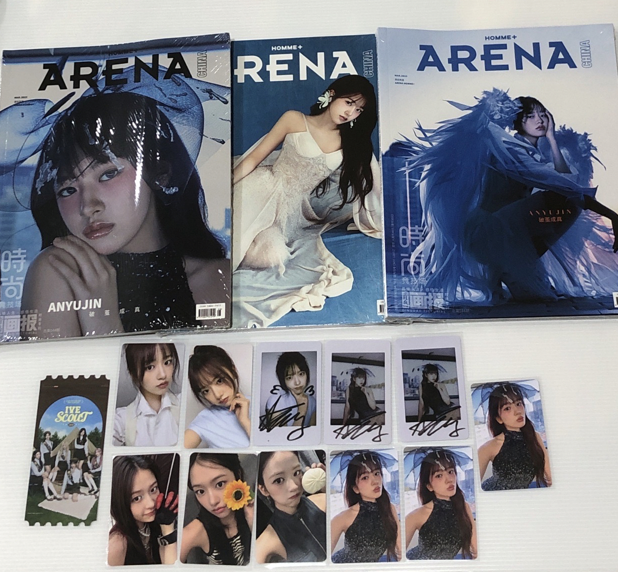 IVE 俞真 ARENA雜誌 星光卡