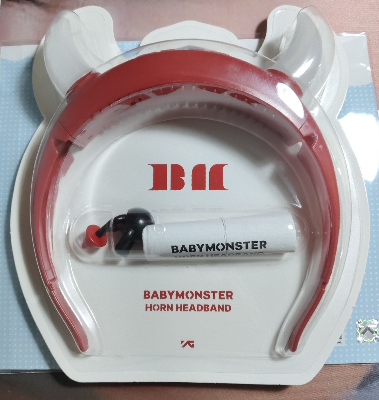 25世巡 應援手燈 亞巡髮窟燈 紅