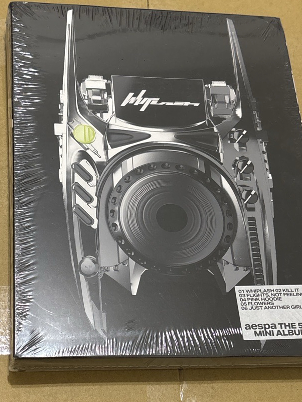 aespa whiplash 限量專寧 全新未拆