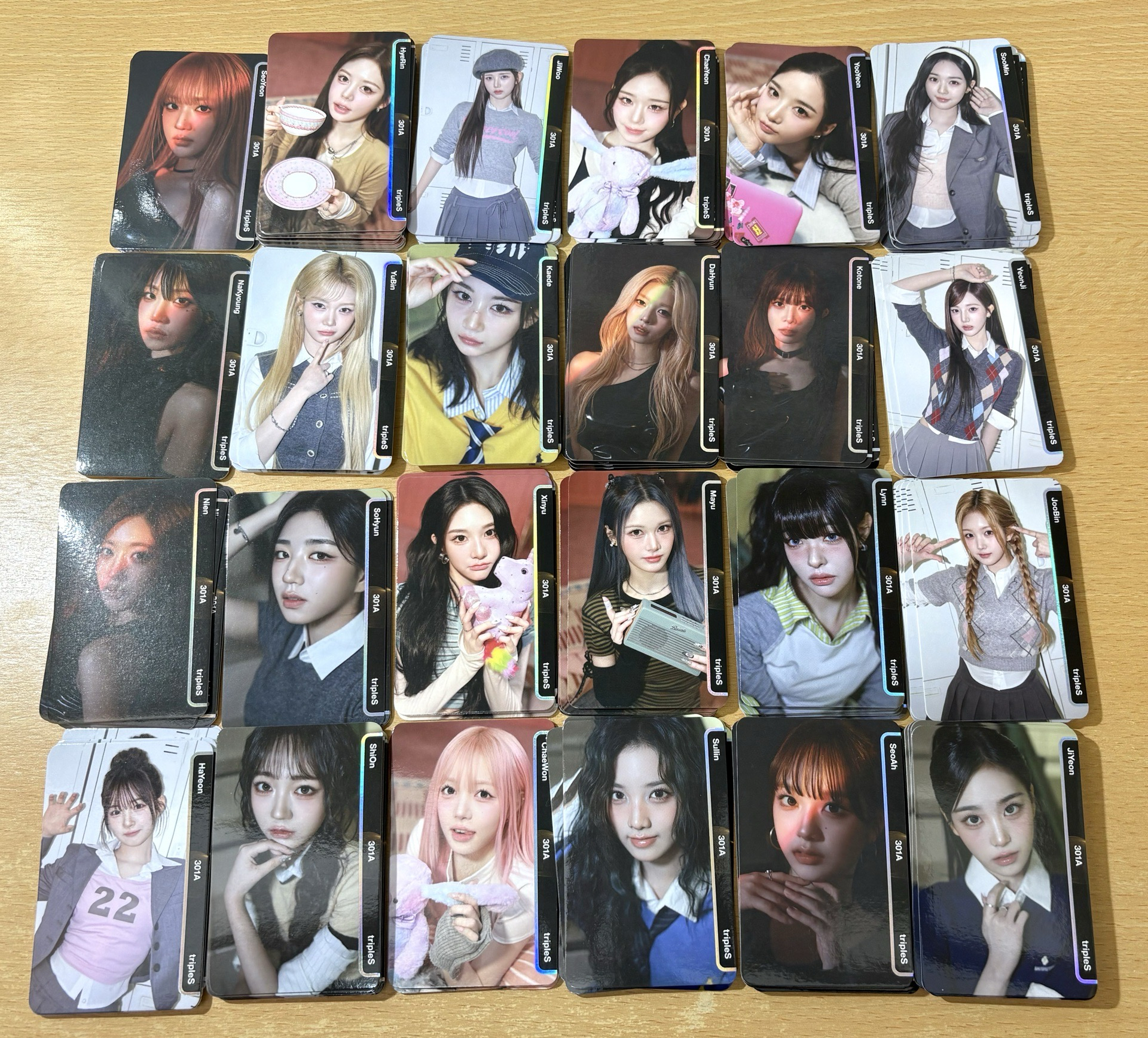 tripleS msnz OMA 專卡 小卡