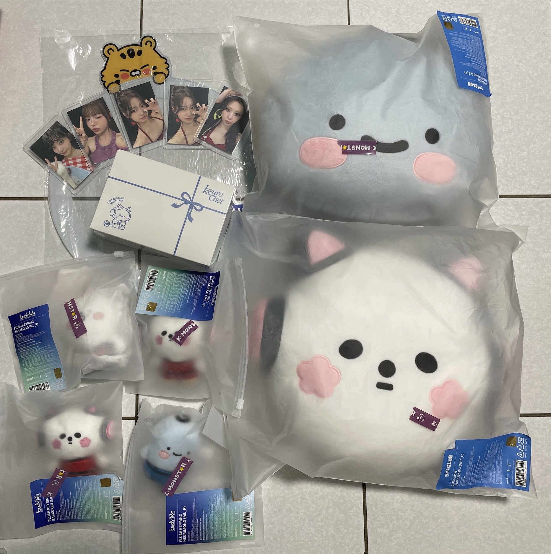 Le sserafim 世巡娃 抱枕 采源 櫻花 允真 一葉 恩採滿額卡 證件卡套