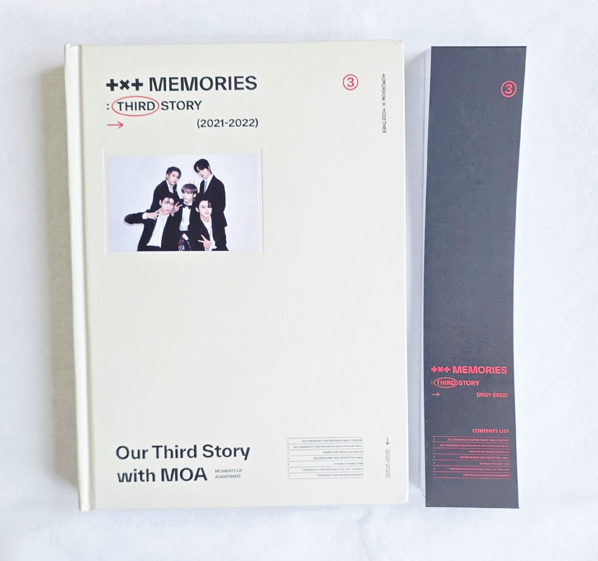 TXT 23DVD回憶錄 配置如圖