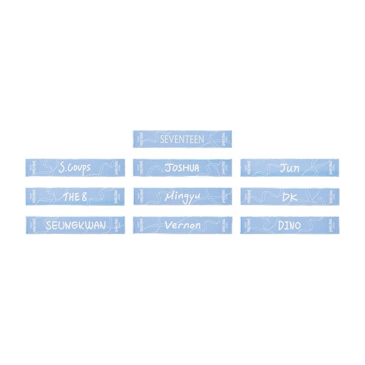 手寫姓名毛巾(請備註成員)