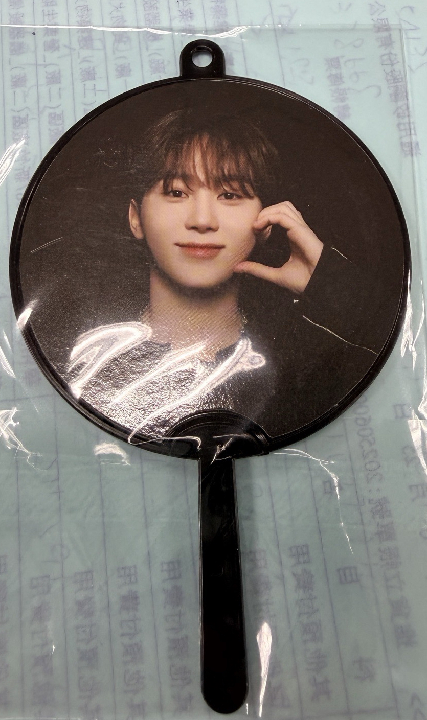 寛Follow Again 仁川小扇 鑰匙圈吊飾 