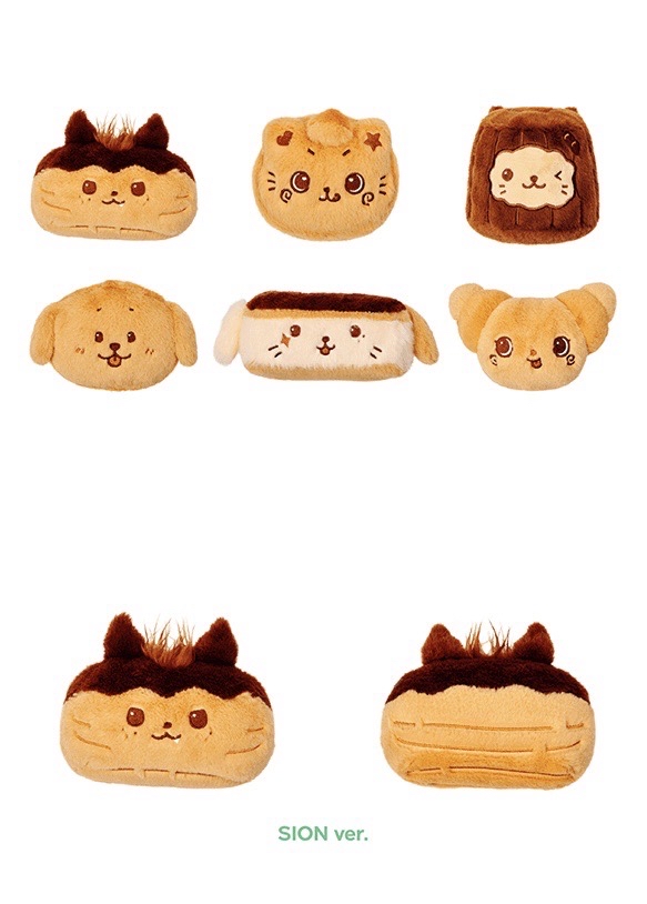 Sion麵包娃+舒壓娃