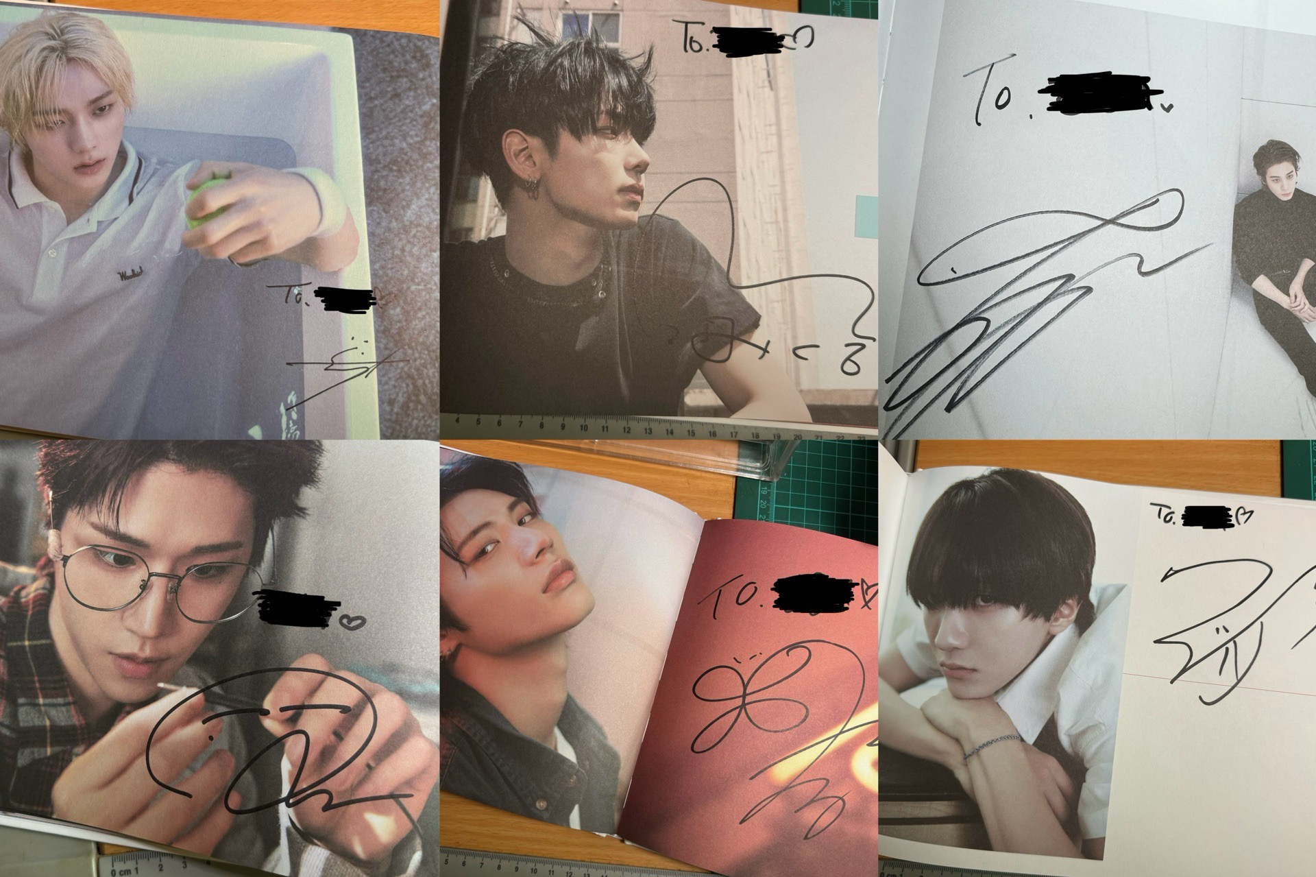 The Action 專輯 to簽撕頁