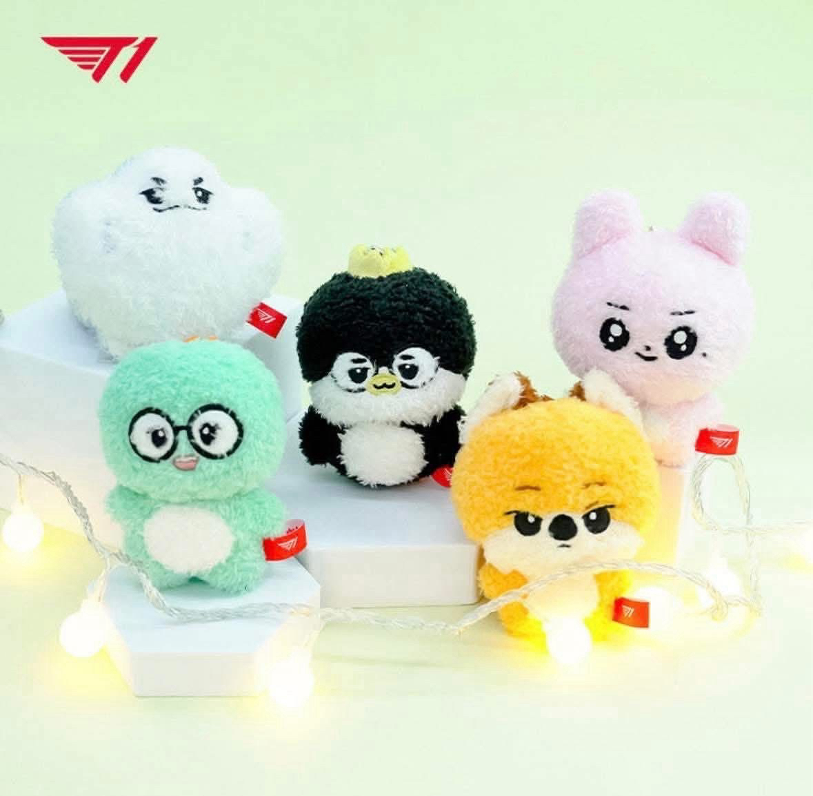 T1 愚人節限定 Doran Faker 娃娃