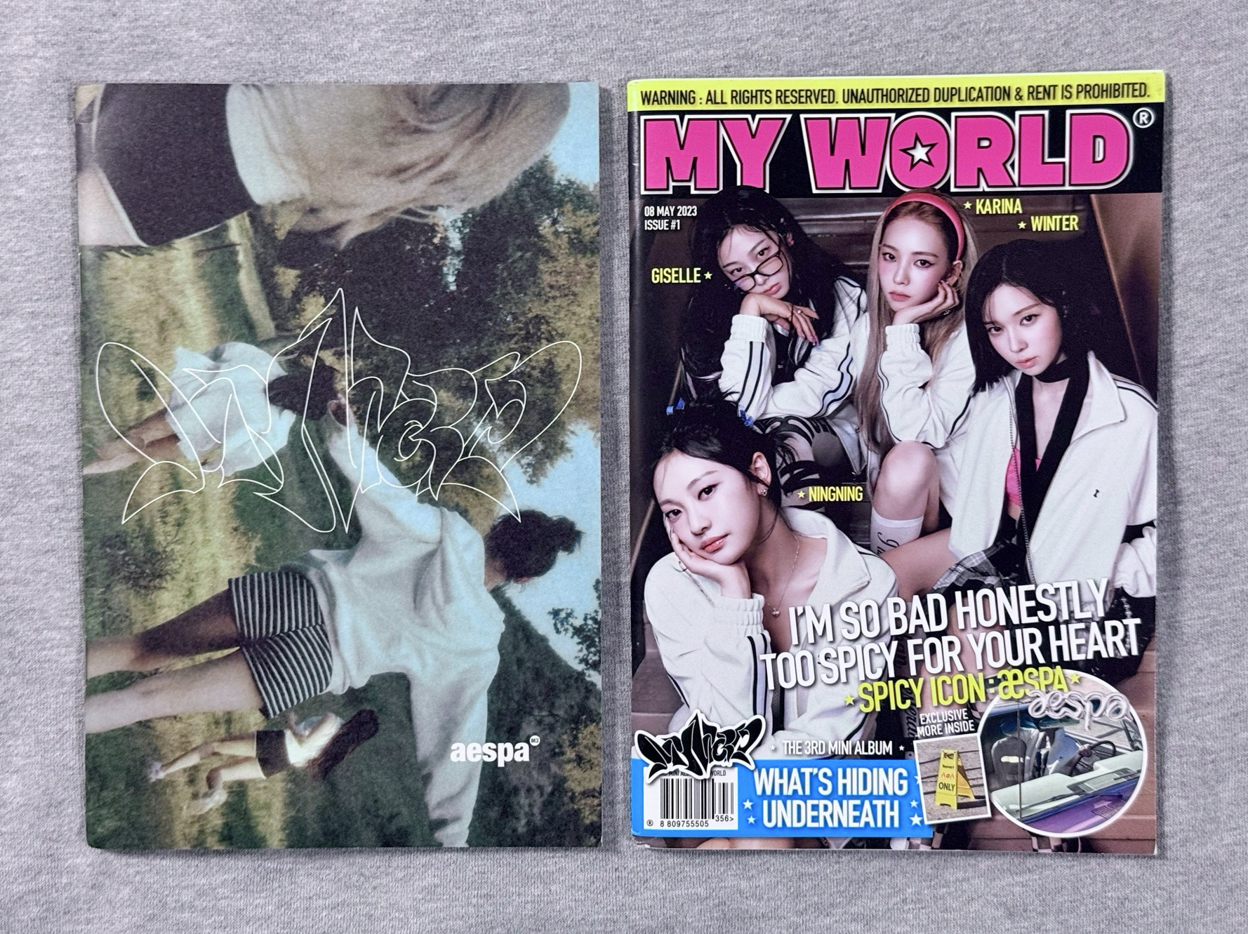 MY WORLD ZINE版空專