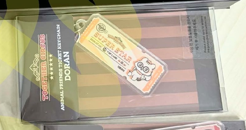 DORAN票根吊飾
