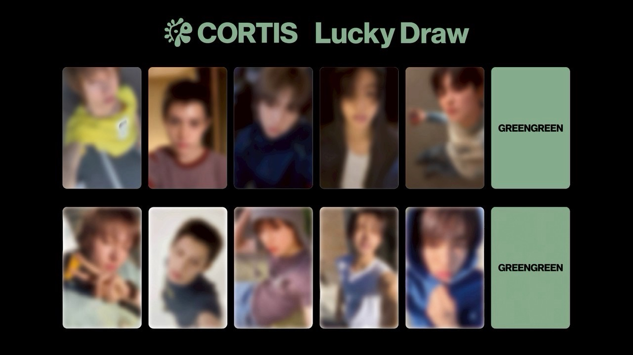 CORTIS 二輯 GREENGREEN 日通幸運卡