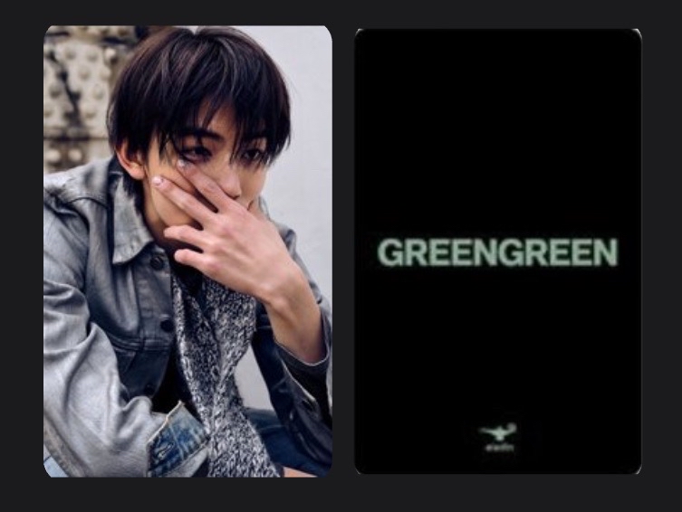 韓區預售特典 玹🦊