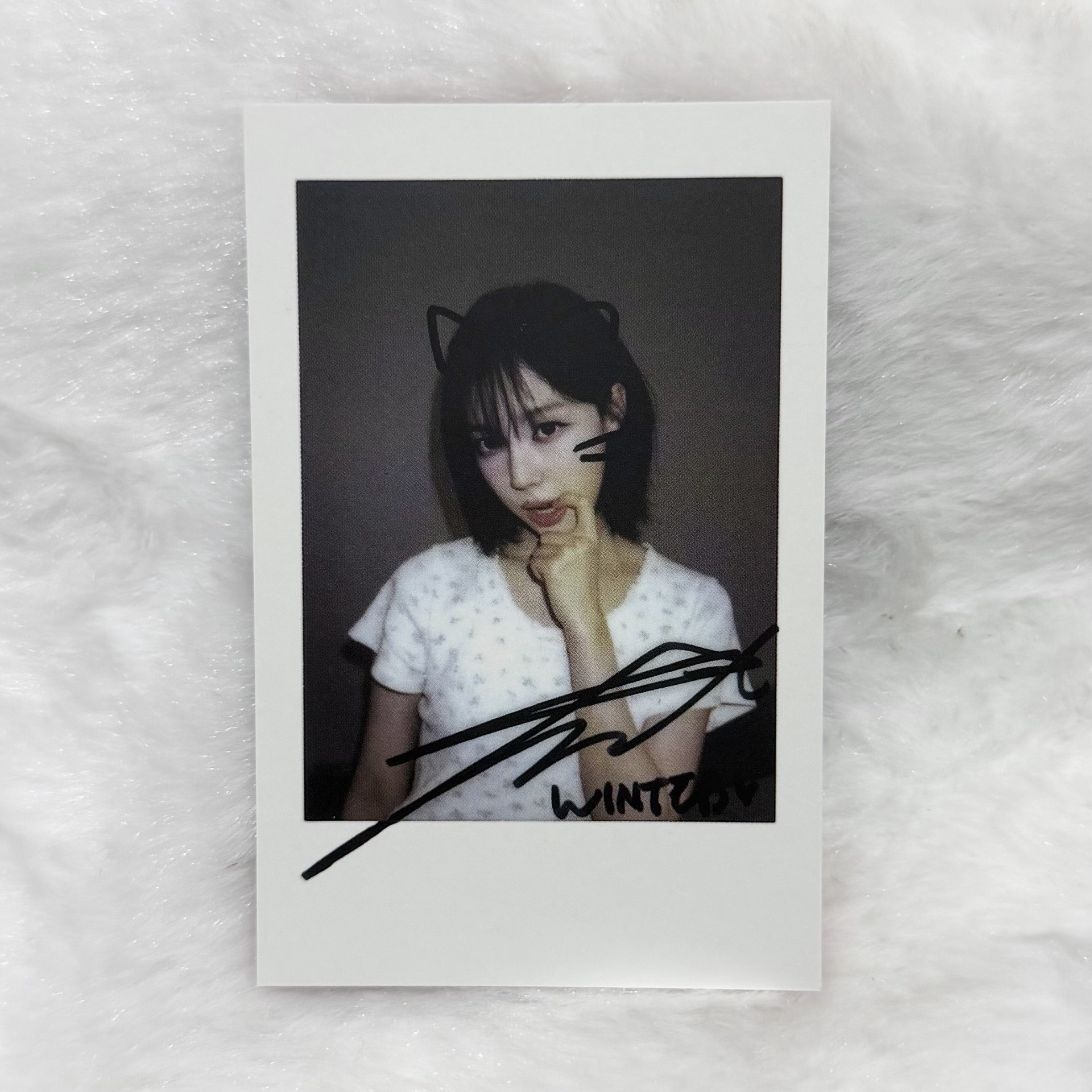 泡泡摩奇簽售拍立得冬