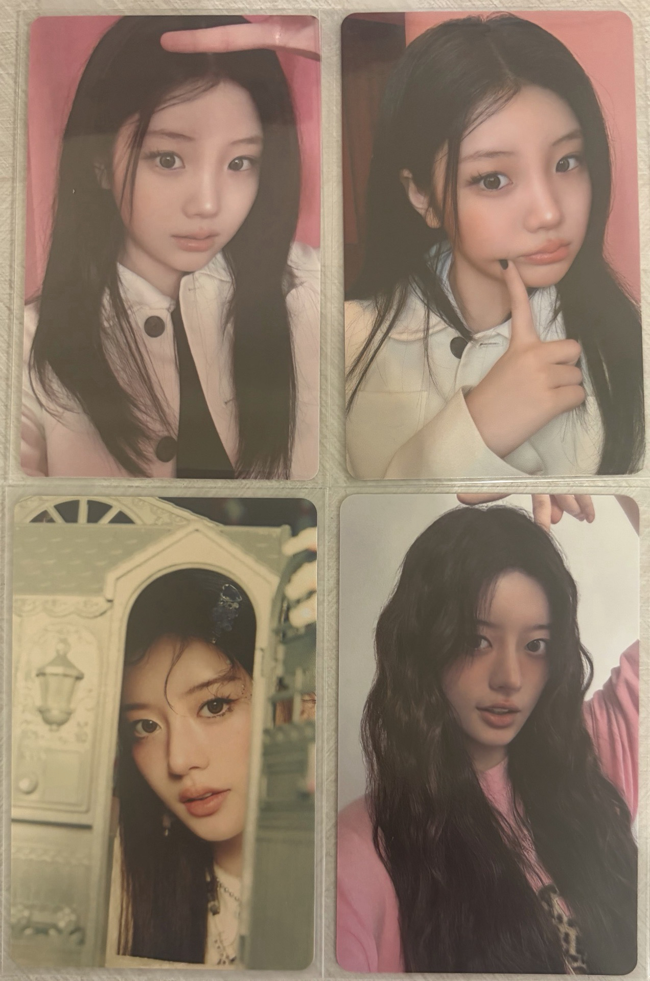 Illit 沅禧 敏珠 4張一組