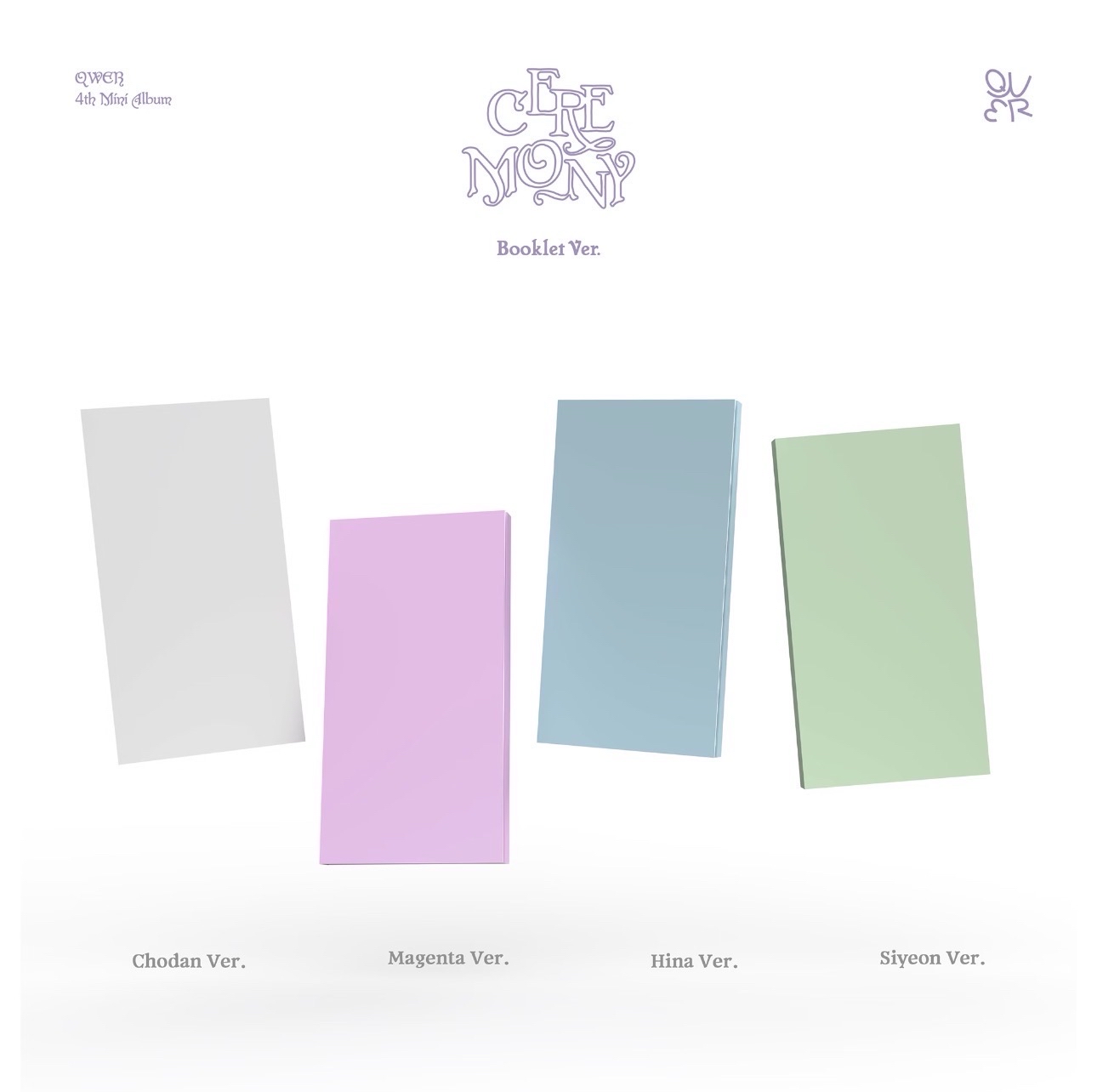 代購 QWER迷四單封版