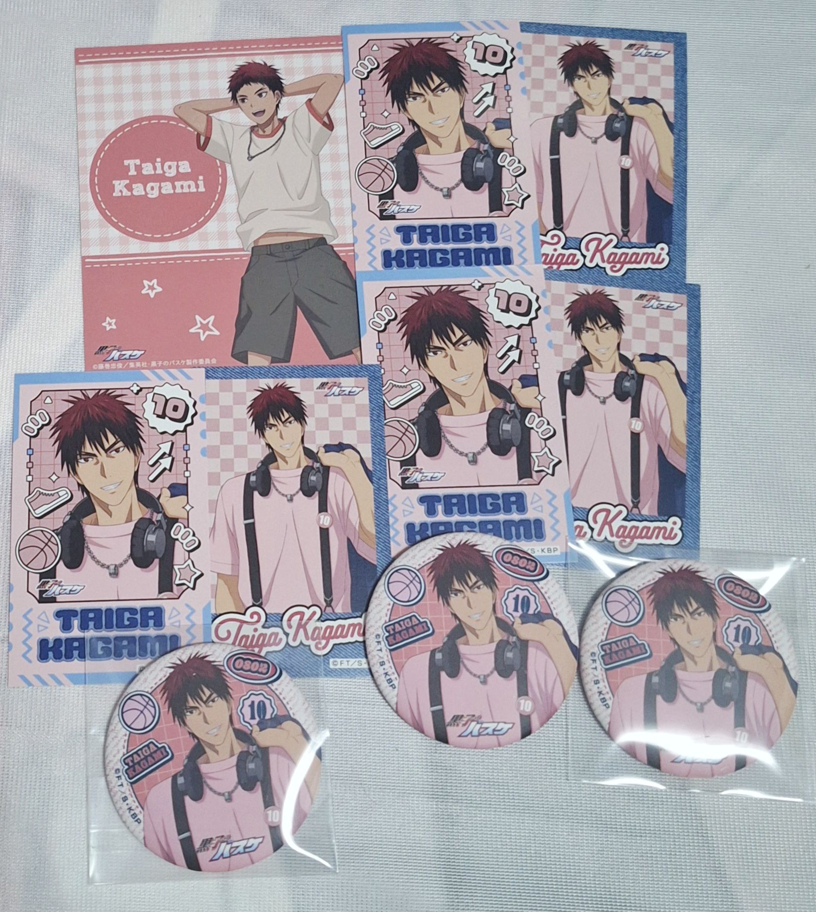 火神 紫原 粉西徽章、拍立得