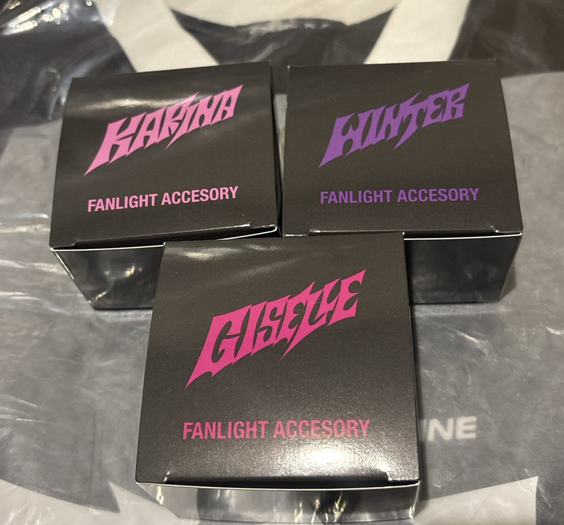 現貨 aespa 日巡安可場 手燈吊飾