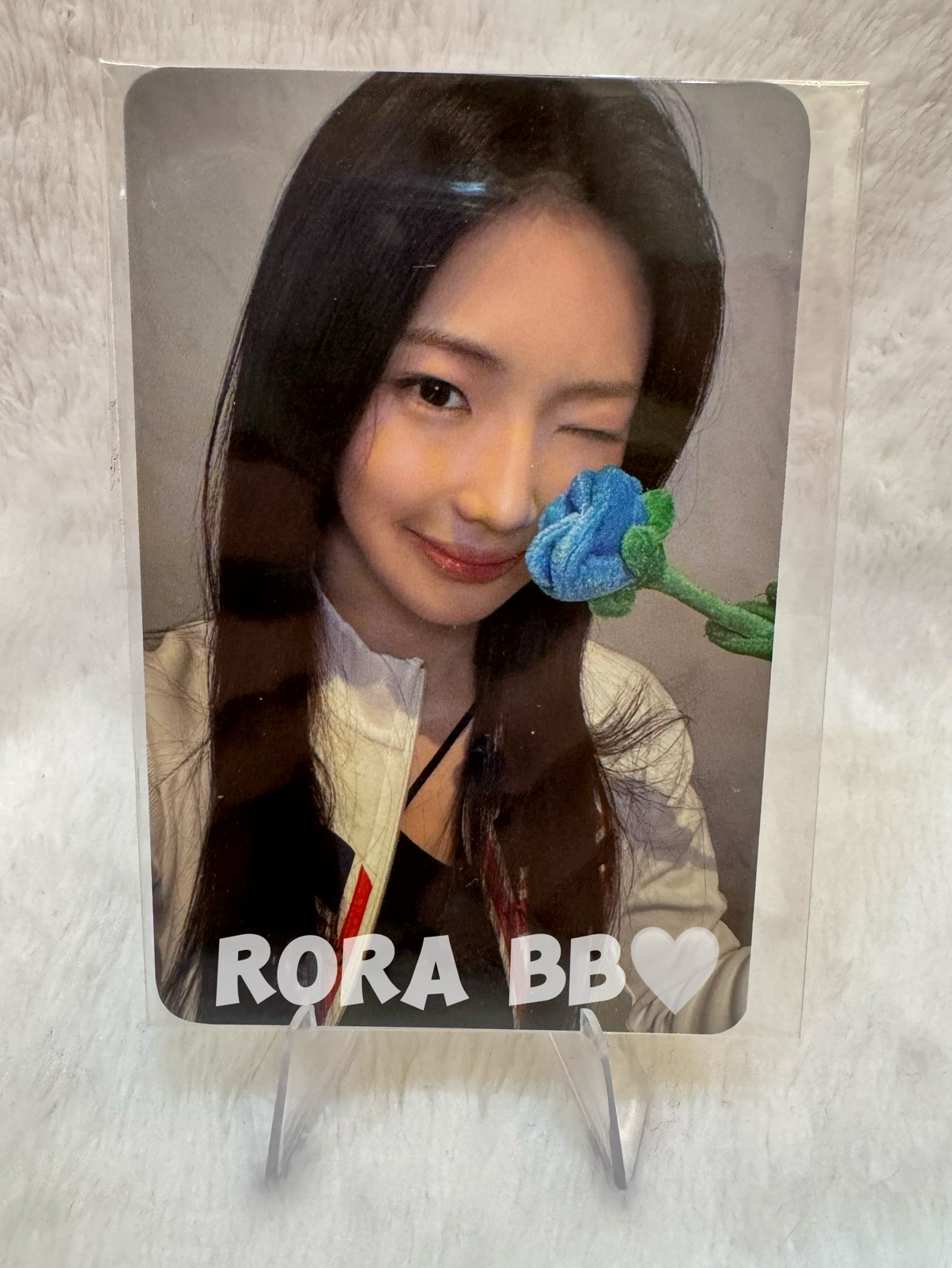 競標 🩵BABYMONSTER RUKA 玫瑰日滿額卡