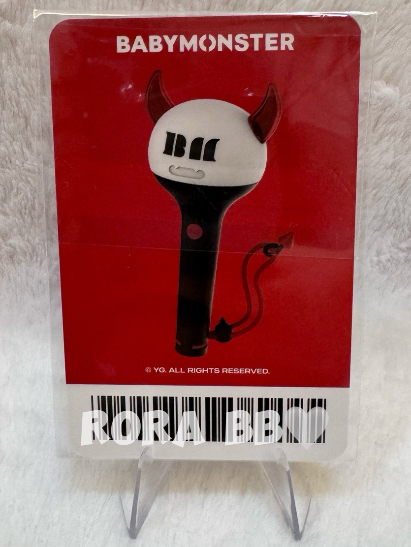 競標 🩵BABYMONSTER ASA 線下手燈卡