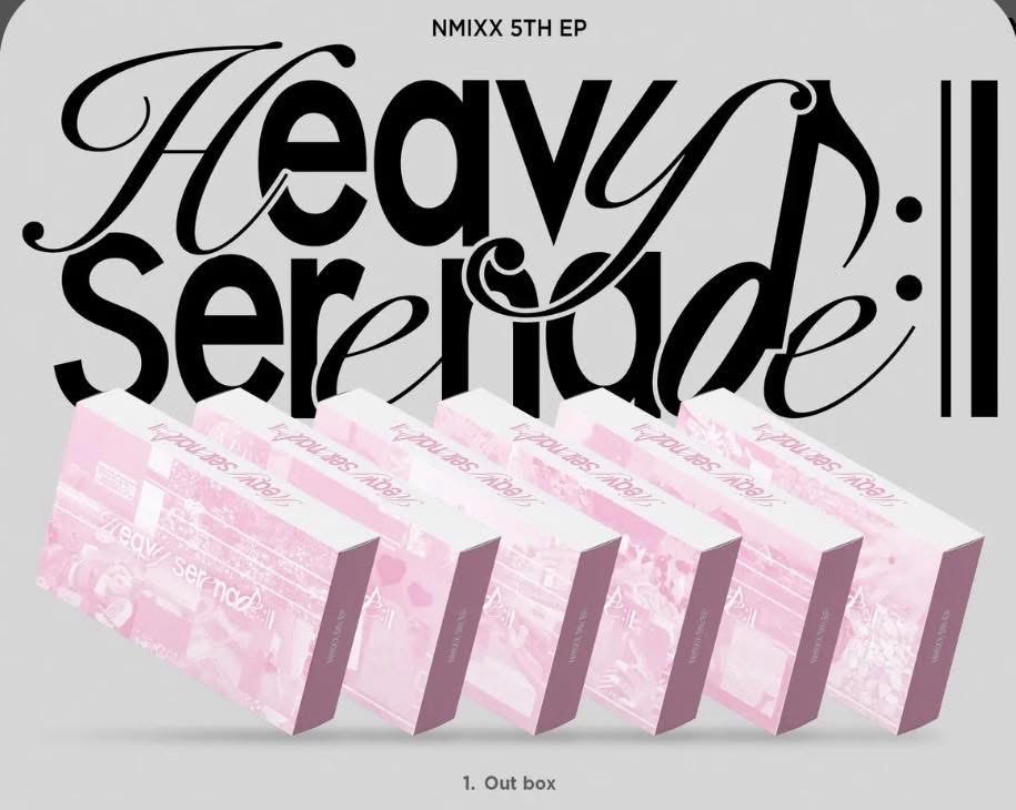 NMIXX 迷五Heavy serenade AM通路一套 電子專