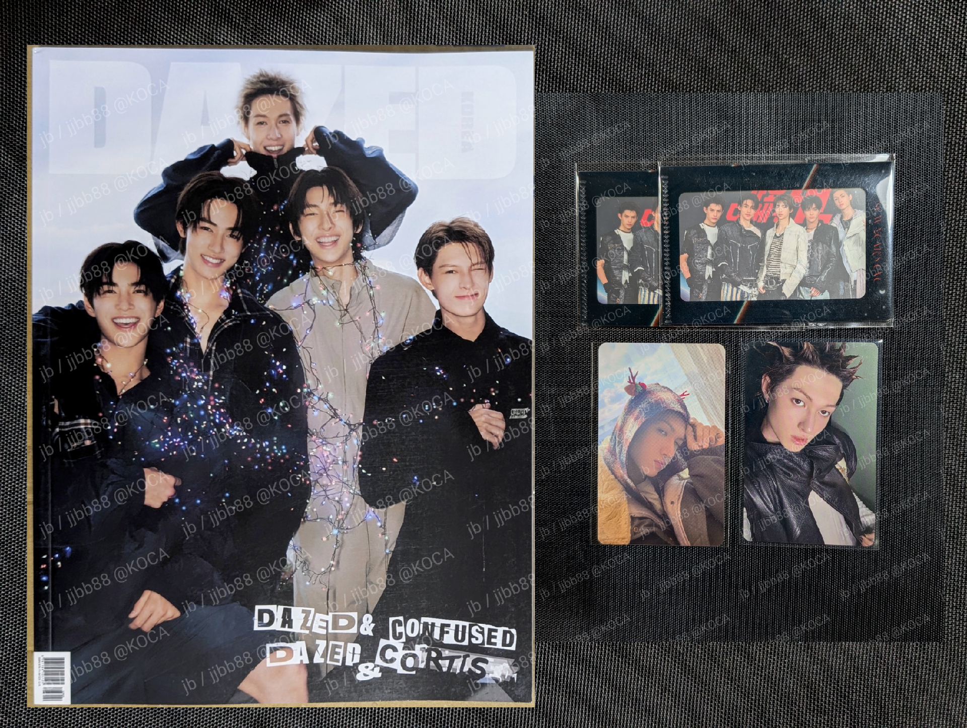 DAZED 團封雜誌小盤