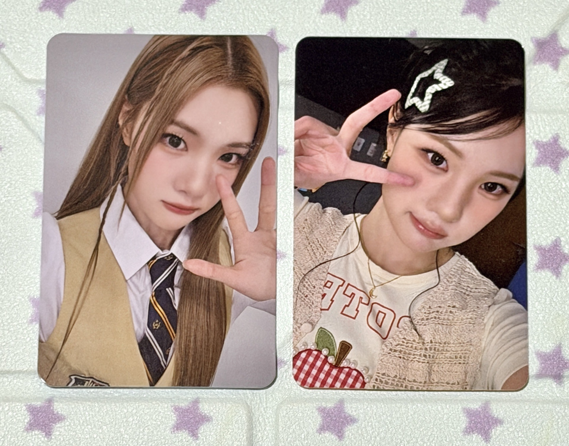 只有一組juun美卡