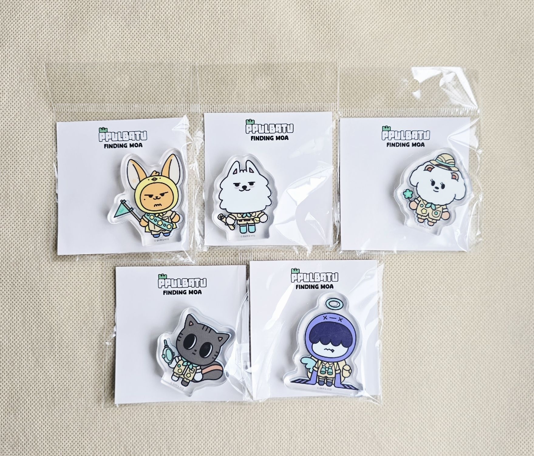 TXT 壓克力 立牌一套 台北快閃限定 全新未拆現貨