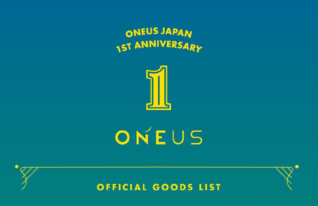 ONEUS JAPAN DEBUT 1ST ANNIVERSARY