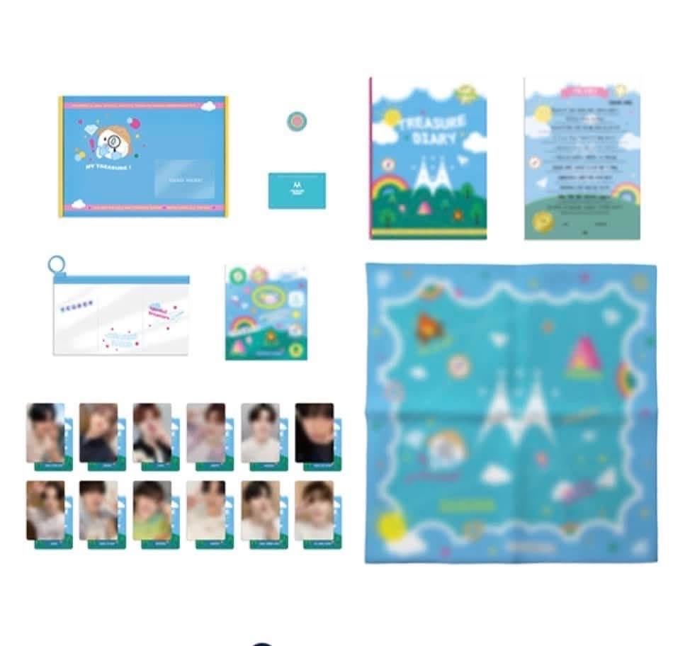 TREASURE 會員禮 1期、2期