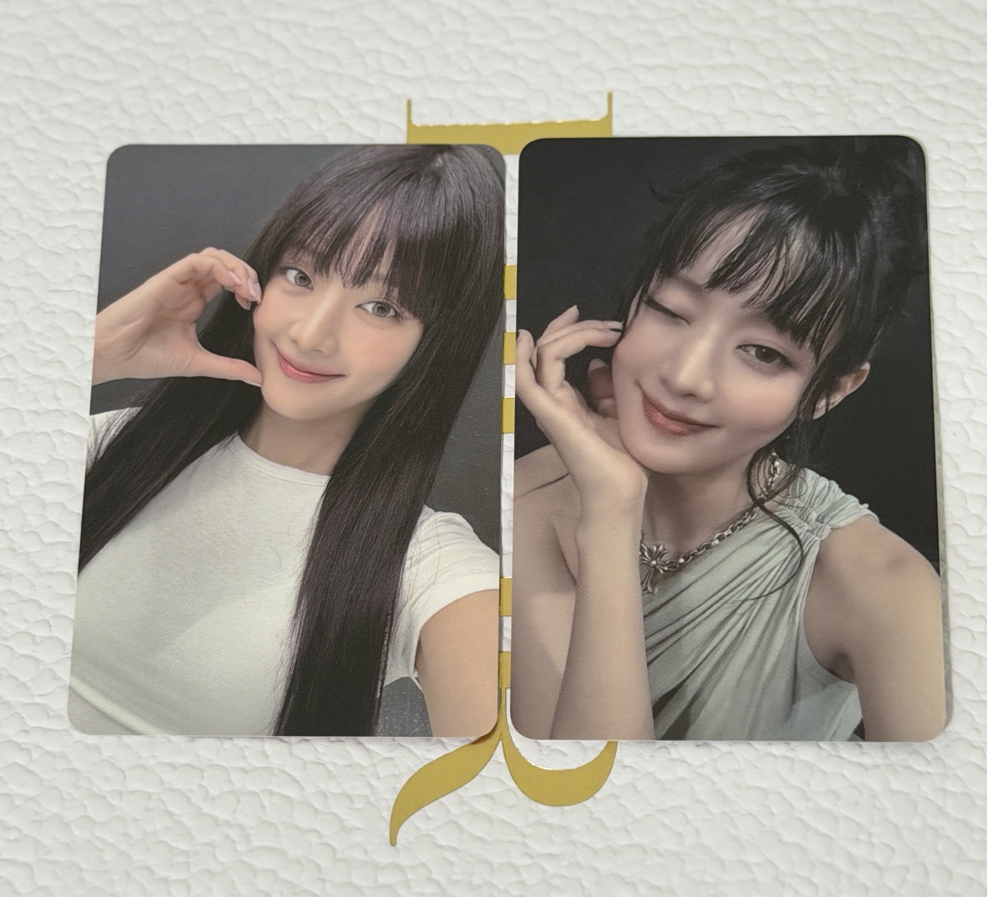 i-dle 米妮 泡泡摩奇兩張