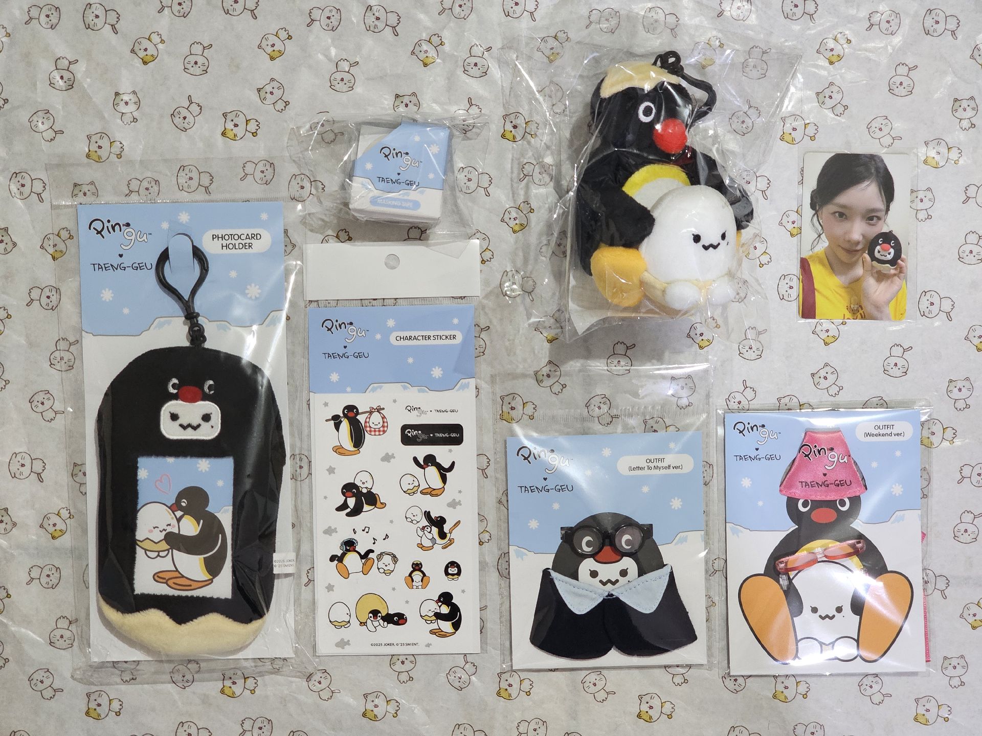PINGU × TAENG-GEU週邊