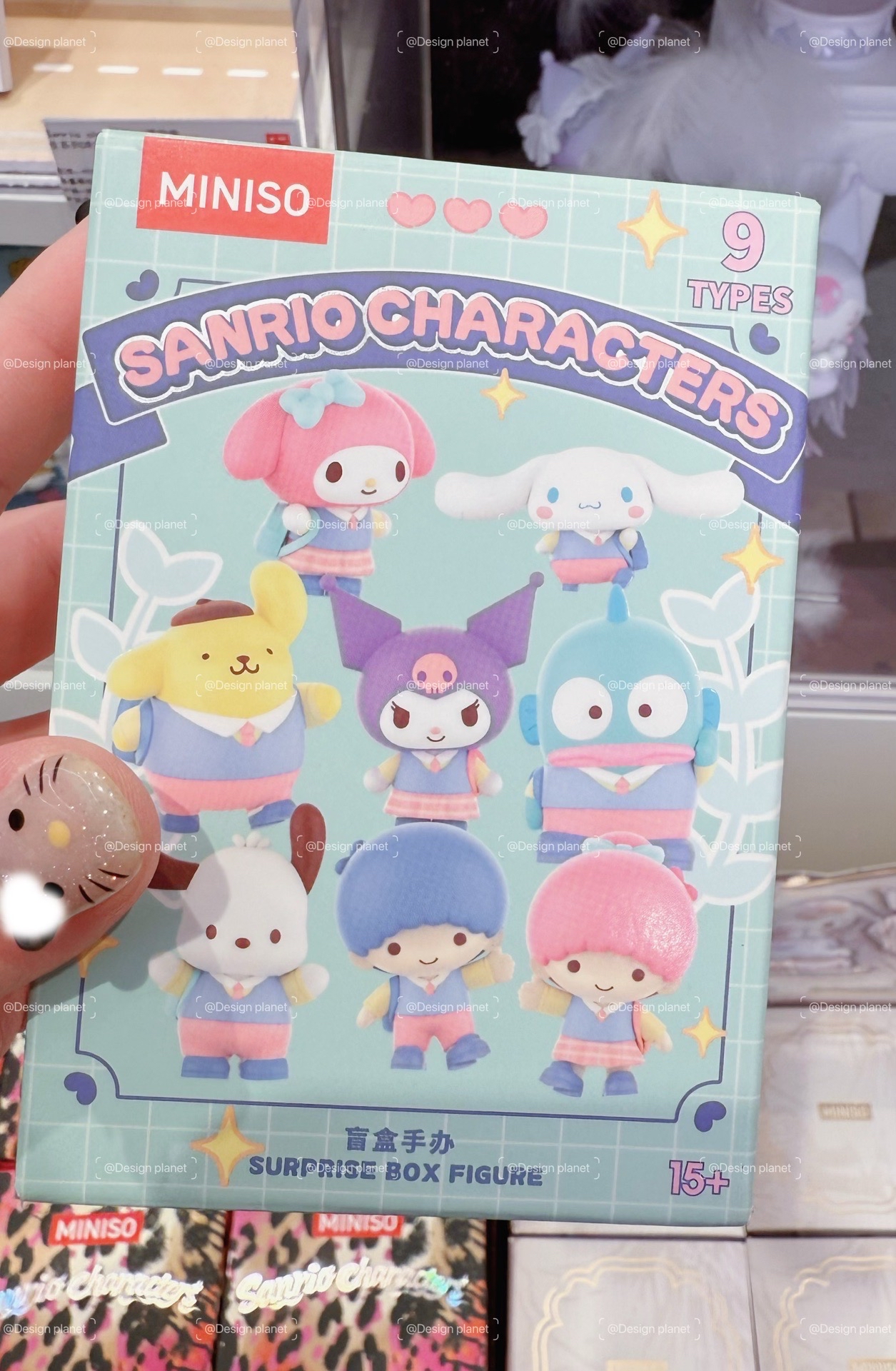 三麗鷗重返校園系列盲盒公仔