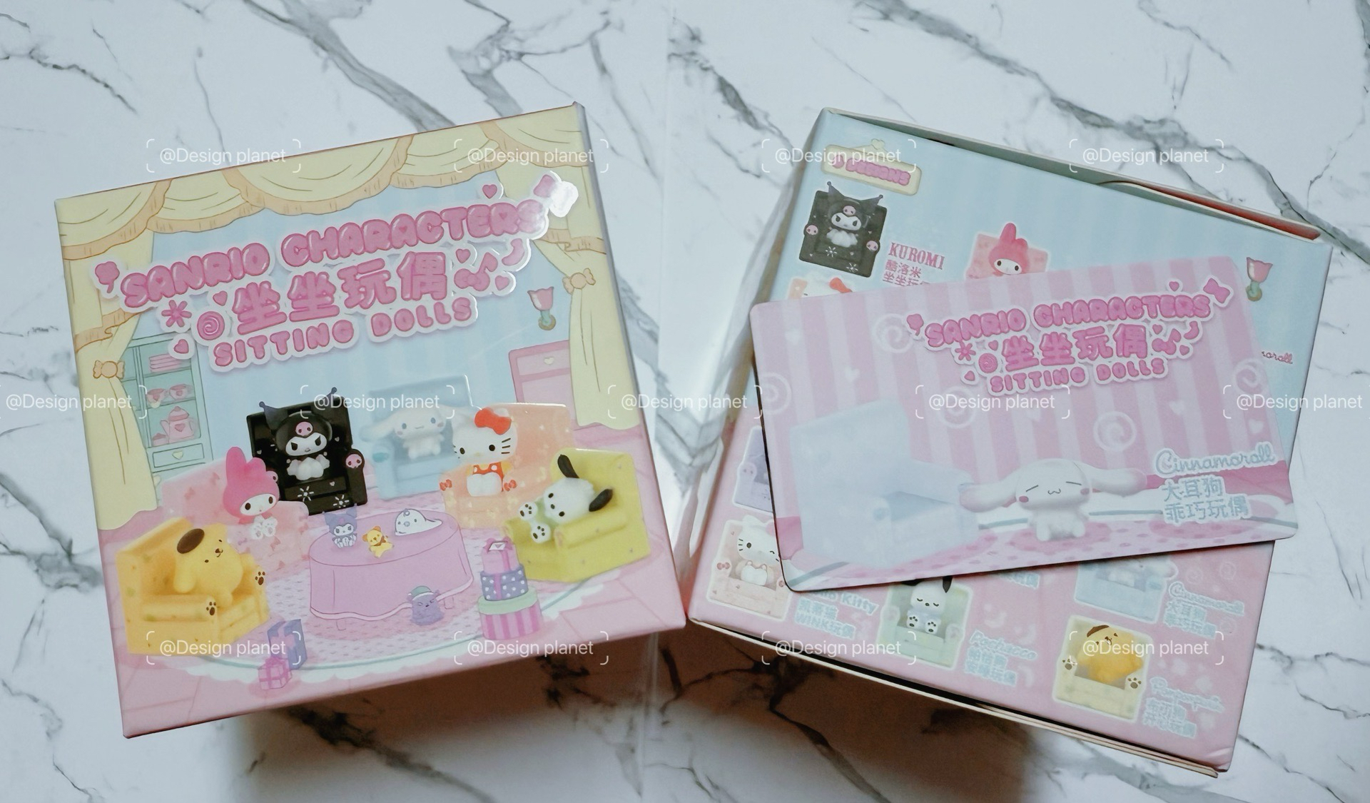 三麗鷗坐坐玩偶系列盲盒公仔