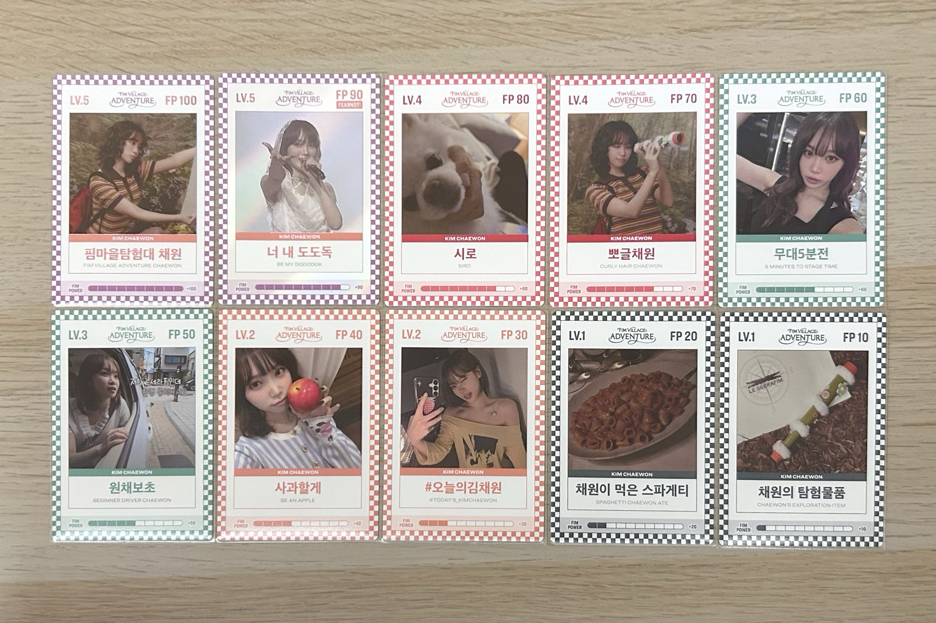 現貨 Le sserafim 4期 會員禮 櫻花 采源 允真 一葉 恩採 小卡