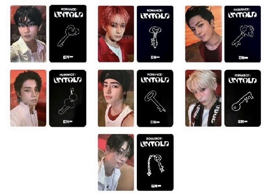 正二 yzy 北京線下手繪 簽售卡  一套