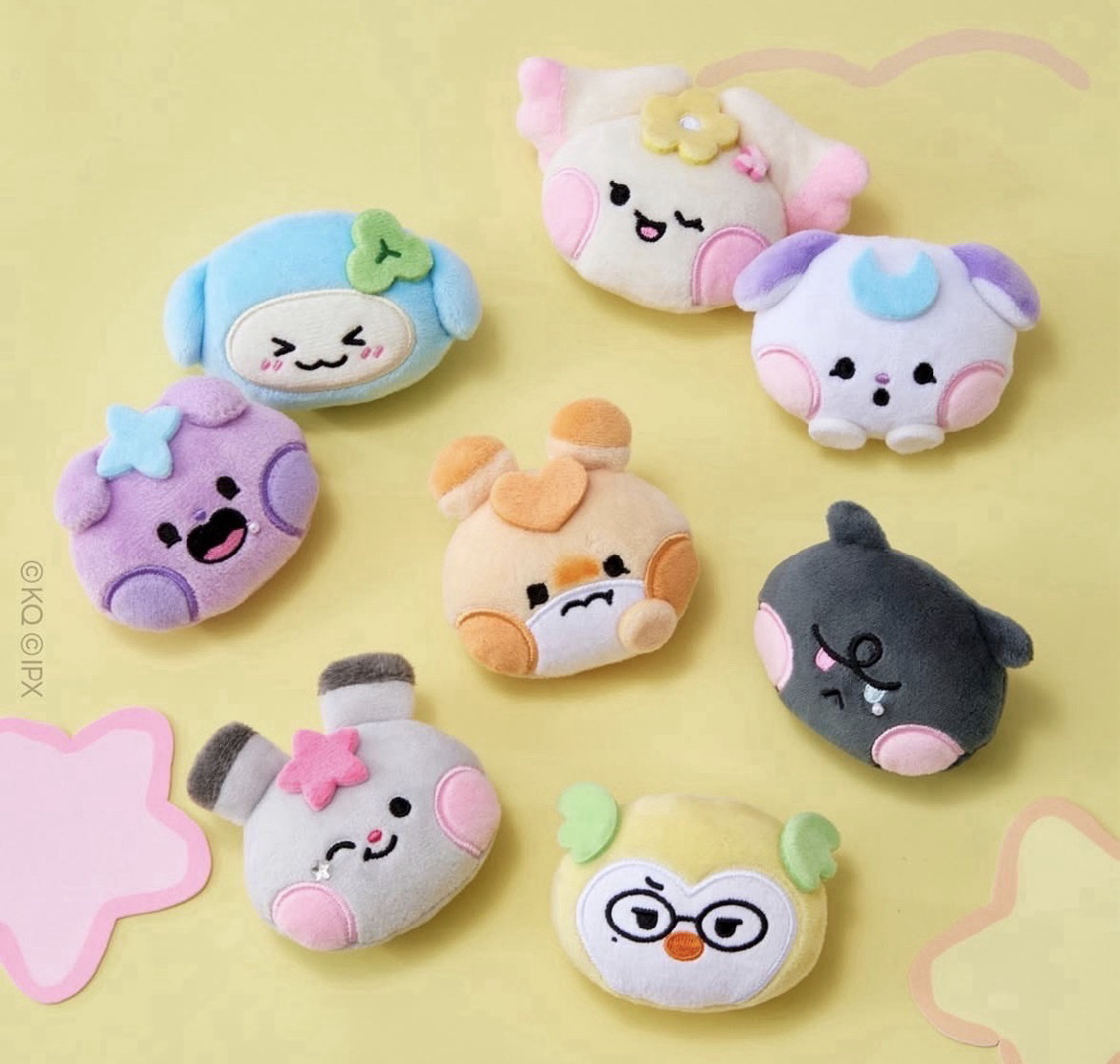 （非現）MIGHTEEZ 徽章 PLUSH BADGE