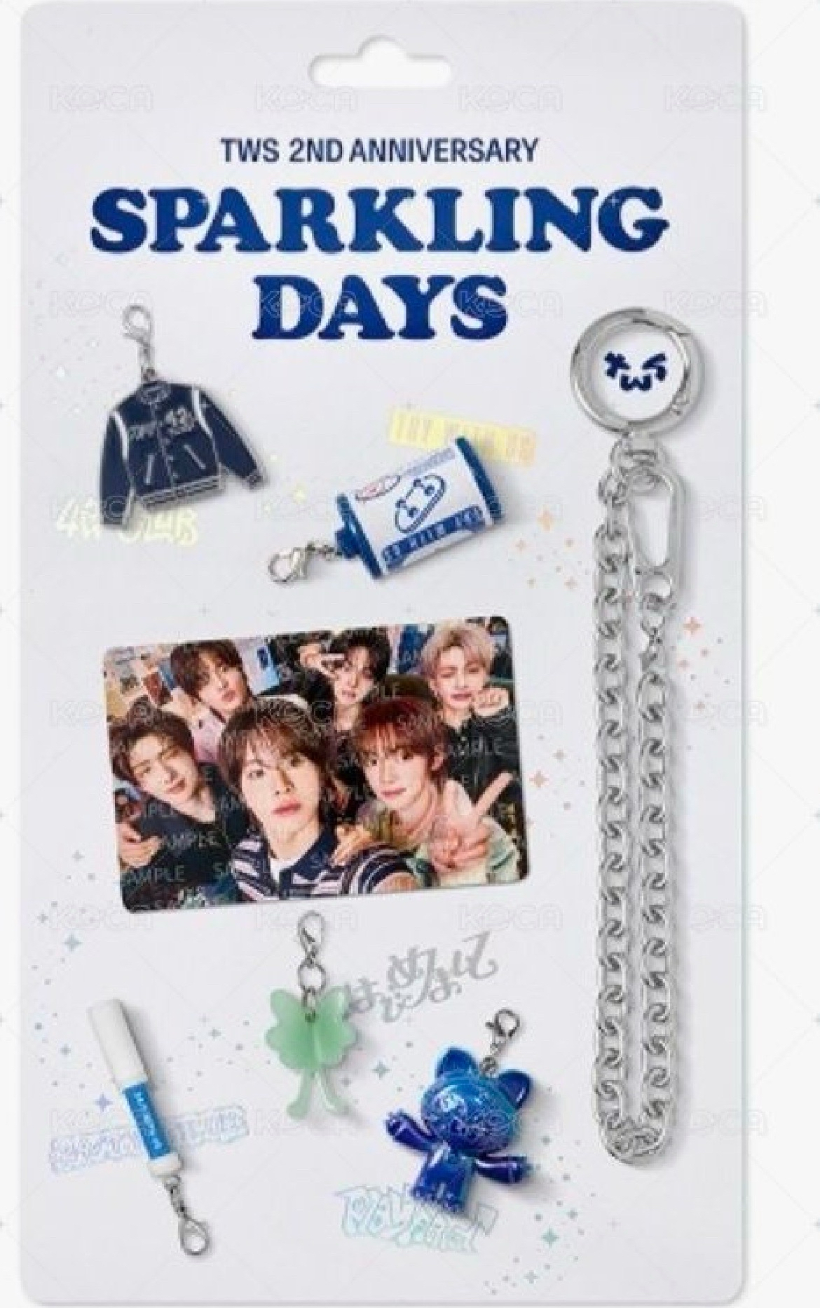 兩週年鑰匙扣！