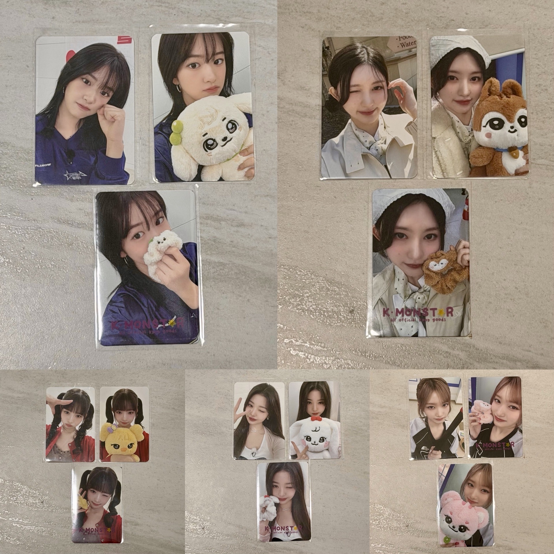 台灣快閃滿額卡*1+30公分娃卡*1+大娃包卡*1（MINIVE SCHOOL）